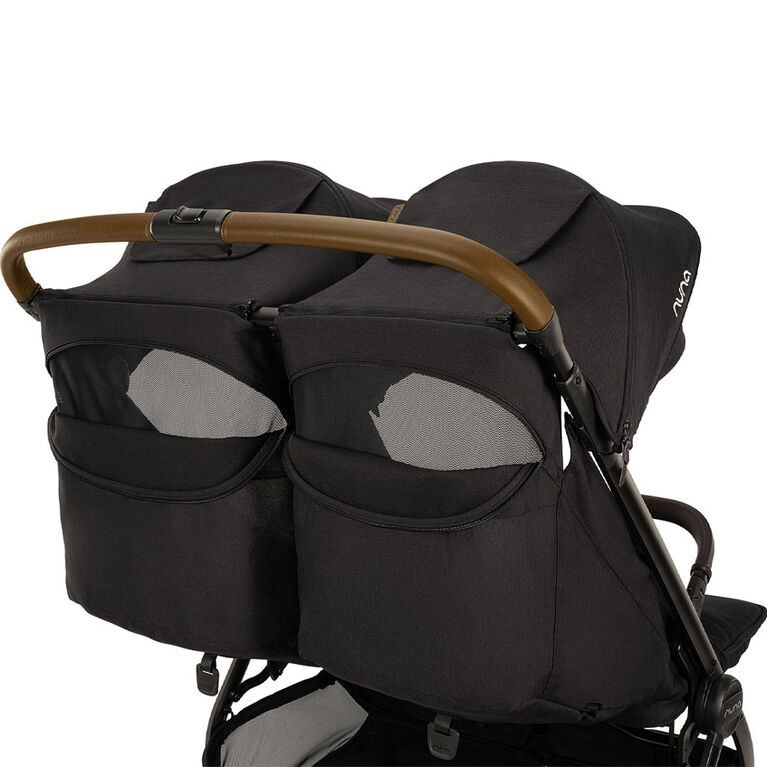 Nuna trvl dubl Stroller - Caviar