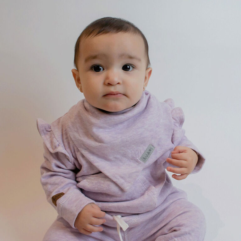 Juddlies - Breathe EZE 2PC Bandana Bib Lavender + Rosewater