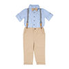 Little Gent Ensemble de porte-jarretelles : Bleu 2Y