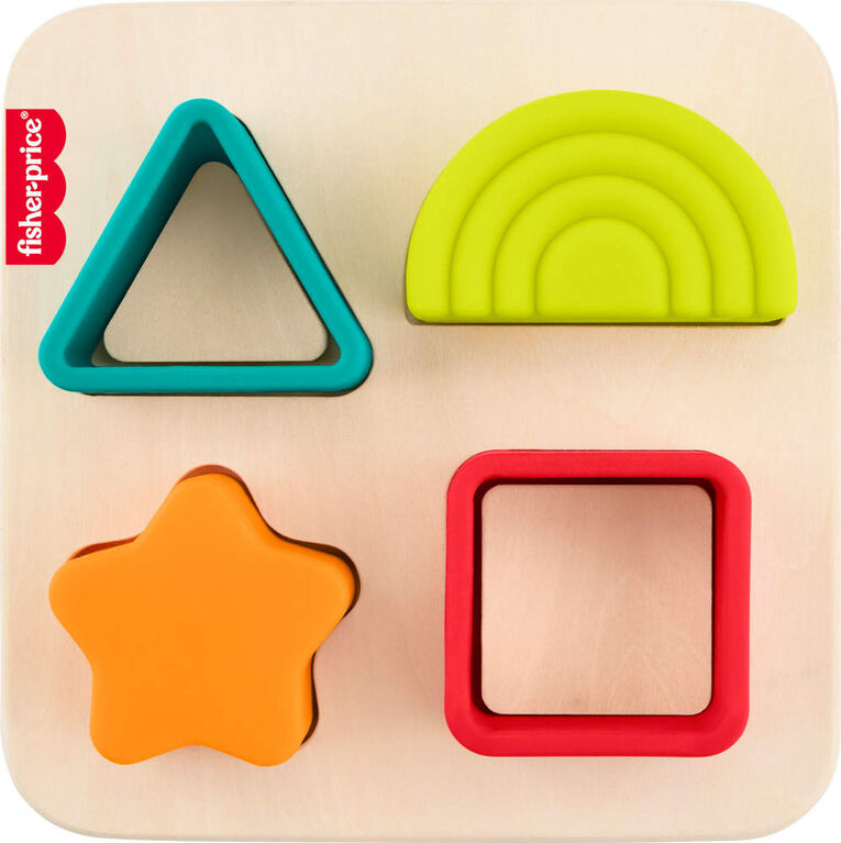 Fisher-Price Wooden Silicone Puzzle