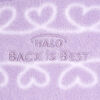 HALO® SleepSack® Swaddle Heartline Purple Newborn