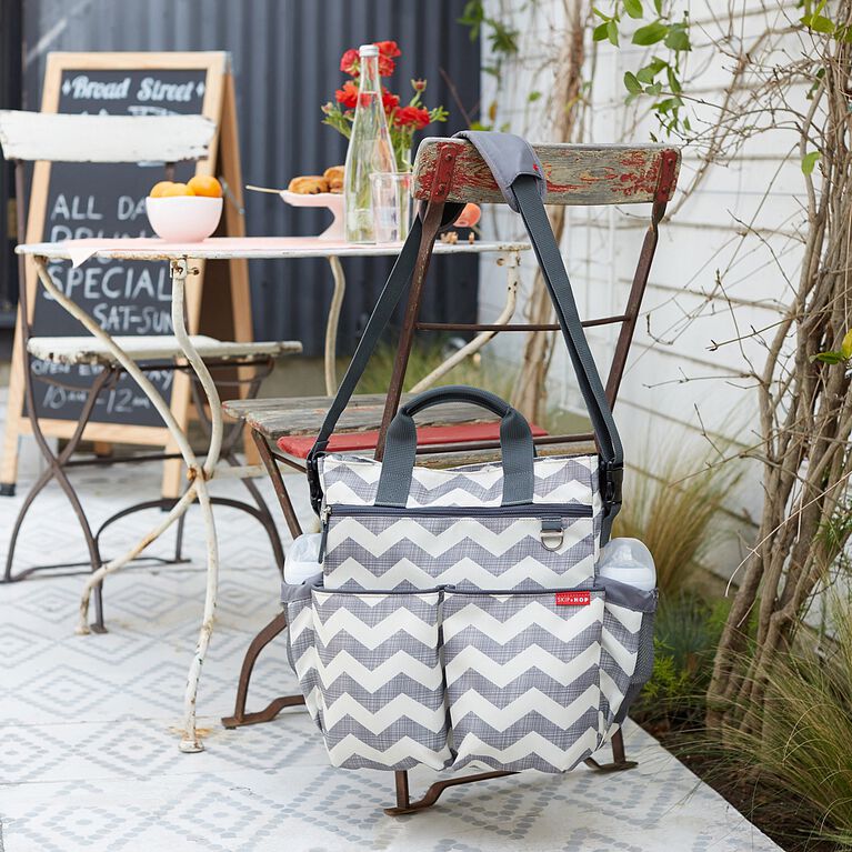 Skip Hop Duo Signature Diaper Bag Chevron Babies R Us Canada