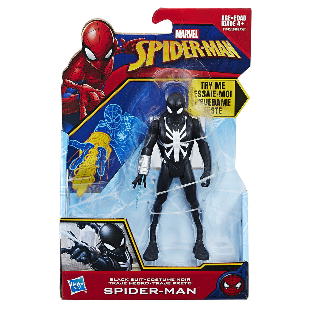 Toys r us black spiderman store