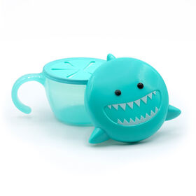 Anti-Spill Snack Container - Shark