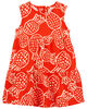 Pineapple Sleeveless Dress  