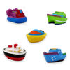 Buba Baby  5 Pack Bath Toys: Assorted Boats