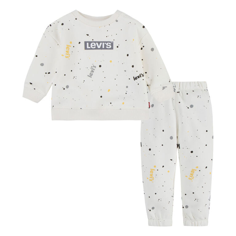 Levis Fleece Set - Sugar Swizzle - Size 6 Months