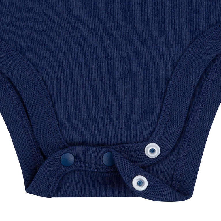 Nike 3 Pack Bodysuit - Midnight Navy