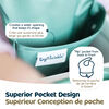 Tiny Twinkle - Mess Proof Easy Bib - Sage 6-24M