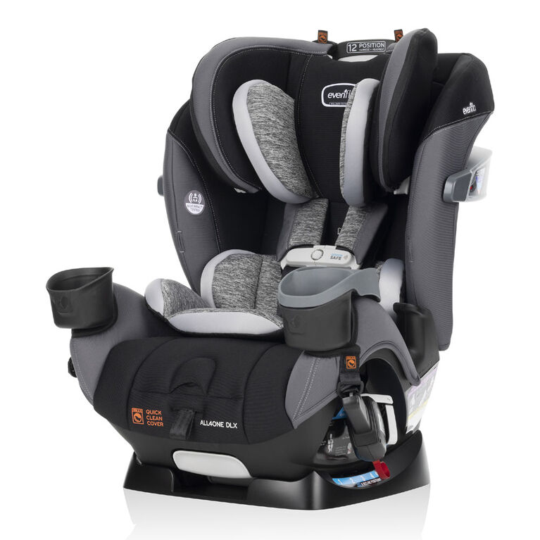 Evenflo All4One DLX 4-In-1 Convertible Car Seat (Canyons Gray)