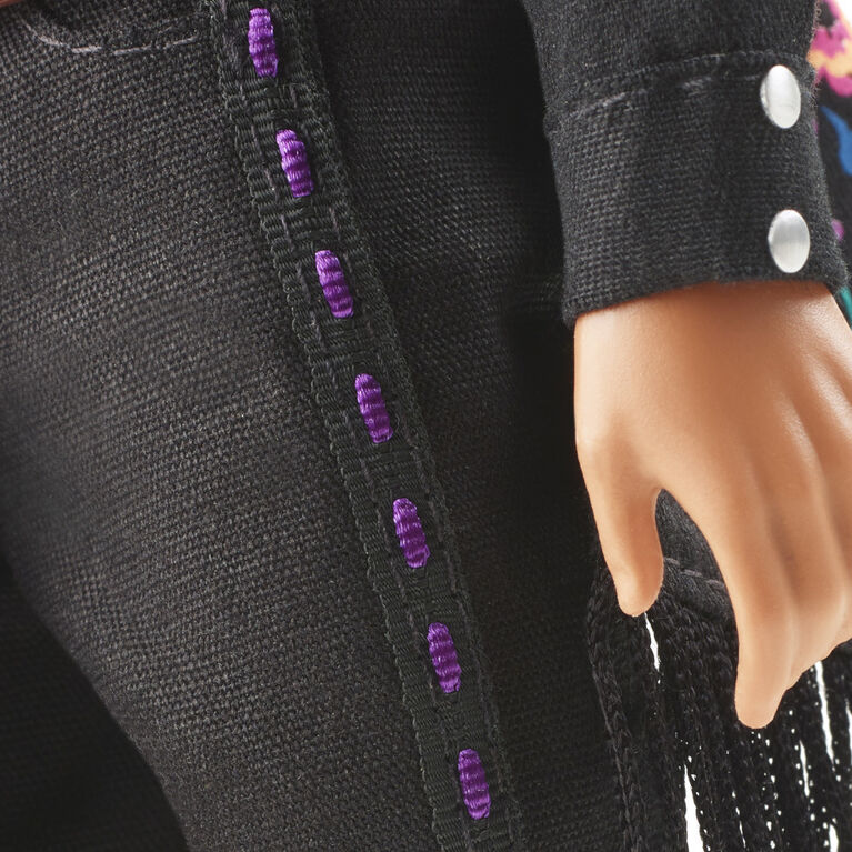 Barbie - Poupée Ken Dia De Muertos 2021, 30cm, chemise brodée, sarape
