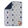 Lambs & Ivy - Little Campers Blanket - Blue