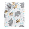 Bedtime Originals - Jungle Fun Fitted Crib Sheet - Multicolor