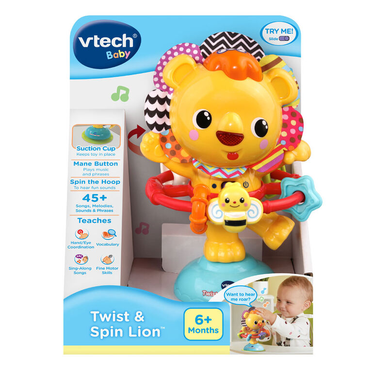 VTech P'tit lion &agrave; ventouse - &Eacute;dition anglaise