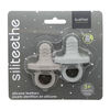 Kushies - Siliteethe Teether 2pk Sand/Daydream Gry