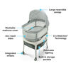 Graco Sense2Snooze Bassinet with Cry Detection Technology, Hamilton