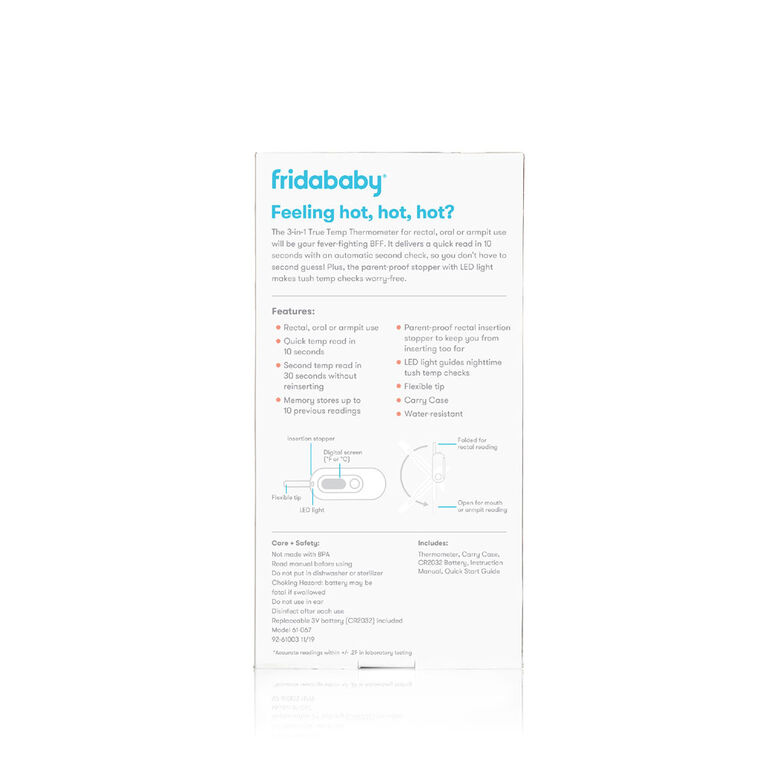 Frida Baby - 3-in-1 True Temp Thermometer