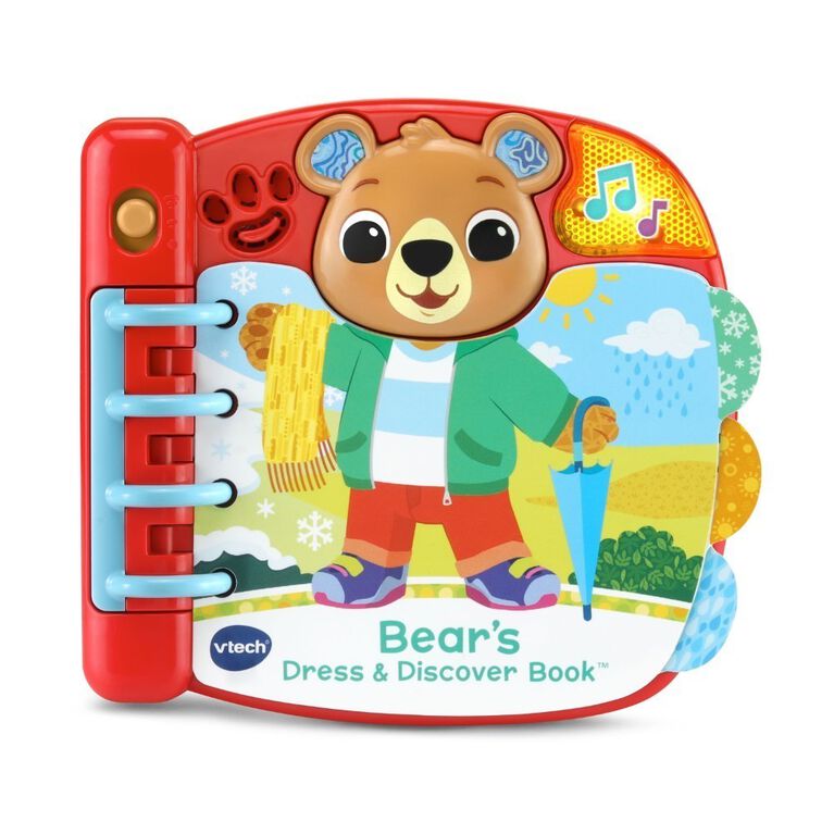 VTech Bear's Dress and Discover Book - English Edition