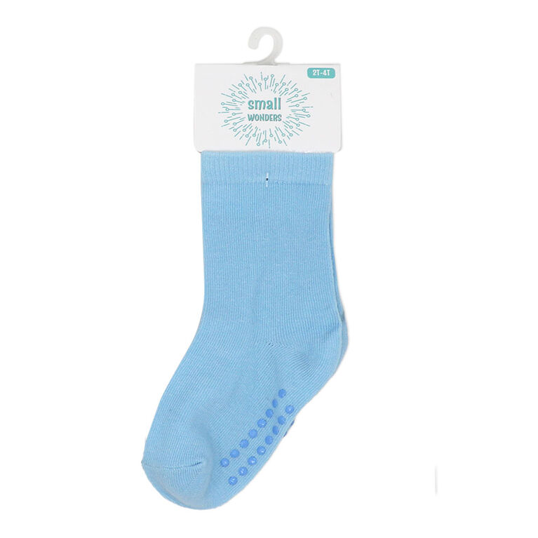 Small Wonder - Chaussette pour tout-petit, bleu 2T-4T