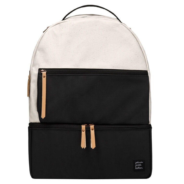 Petunia Pickle Bottom - Axis Backpack in Birch / Noir - Sac à langer Sac à dos - Bébé, nourrisson, enfant en bas âge