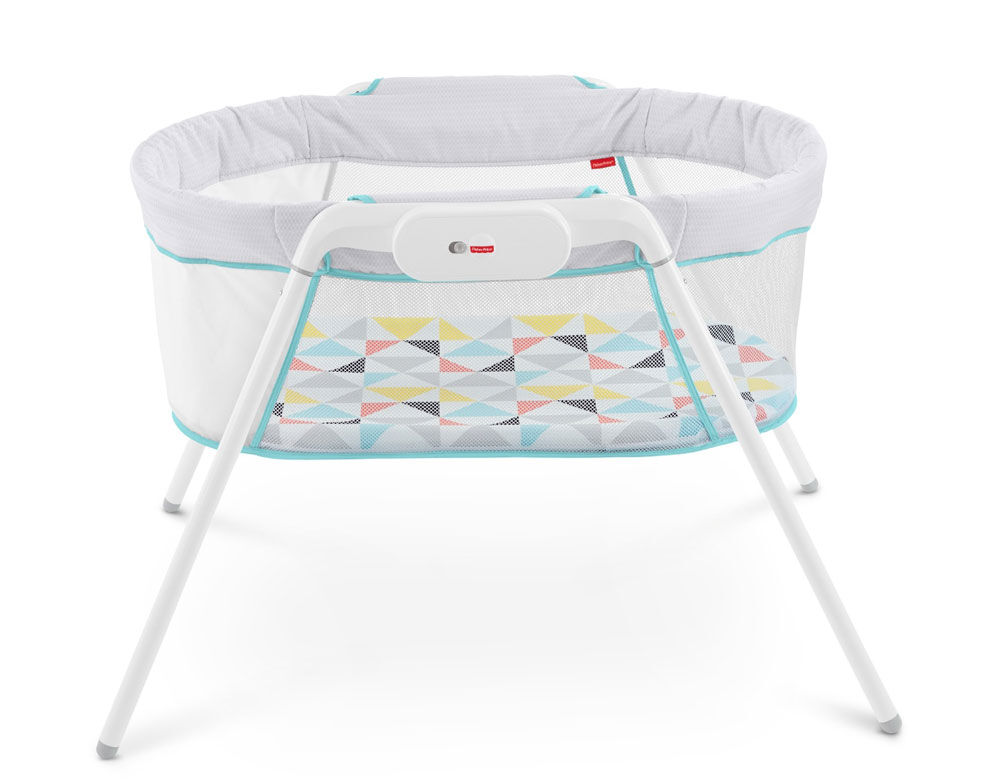 fisher price stow n go bassinet