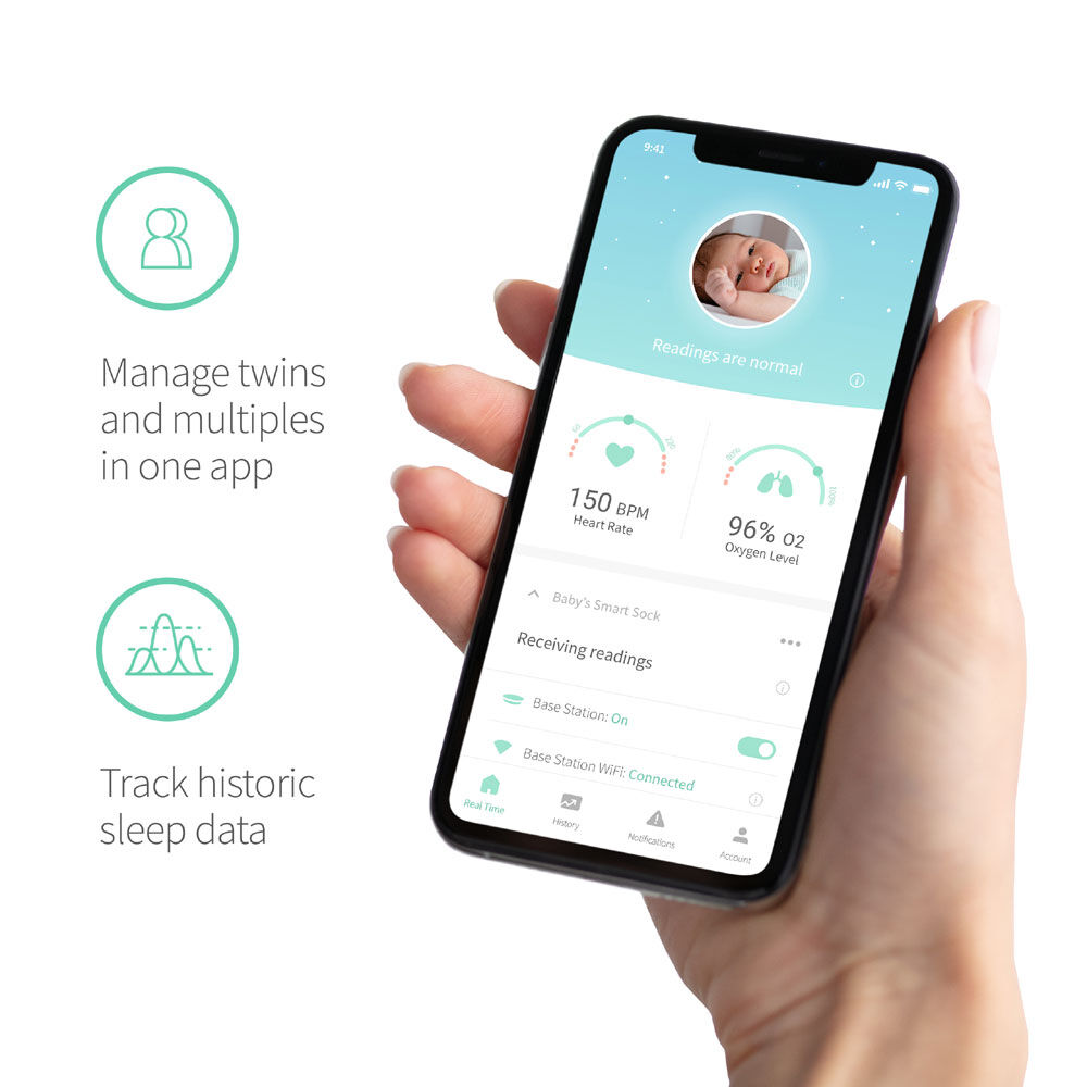Owlet Smart Sock 2 Baby Monitor