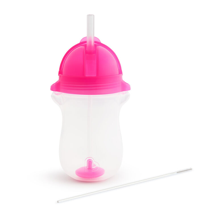 Any Angle Weighted Straw Cup - 10oz Pink
