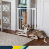Safety 1st Easy Install Walk-Through Metal Gate- White