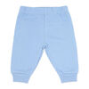 Baby Mode 3 Piece Fleece Jogger Set:Blue Dinosaur