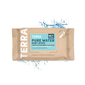 Terra Baby Wipes NZ Water - 70 Pack