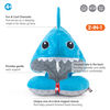 Benbat - Hoodie Soft Headrest - Shark / Blue / 3-12 Years Old