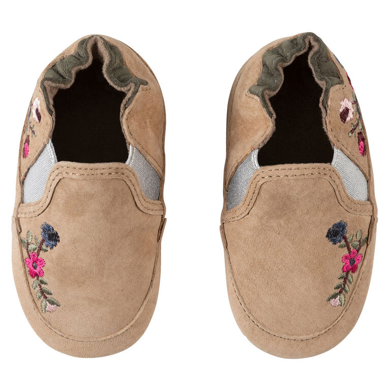 Robeez - Soft Soles Aubrey Camel 12-18M