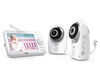 VTech VM351-2 - 2 Camera Full Colour Video Monitor with Wide Angle Lens and Standard Lens - R Exclusive