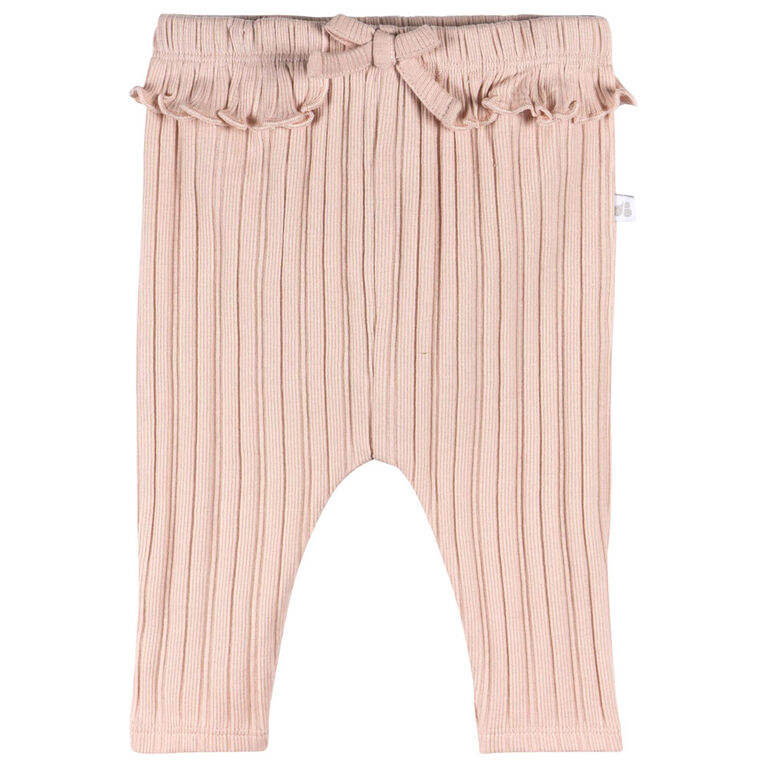 Just Born - Lot de 2 pantalons - Rose 3-6M