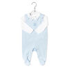 Rock a Bye Baby - Boys 2 Piece Dungaree Set : Star - 0-3 Months