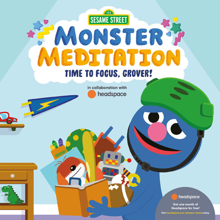 Time to Focus, Grover!: Sesame Street Monster Meditation in collaboration with Headspace - English Edition