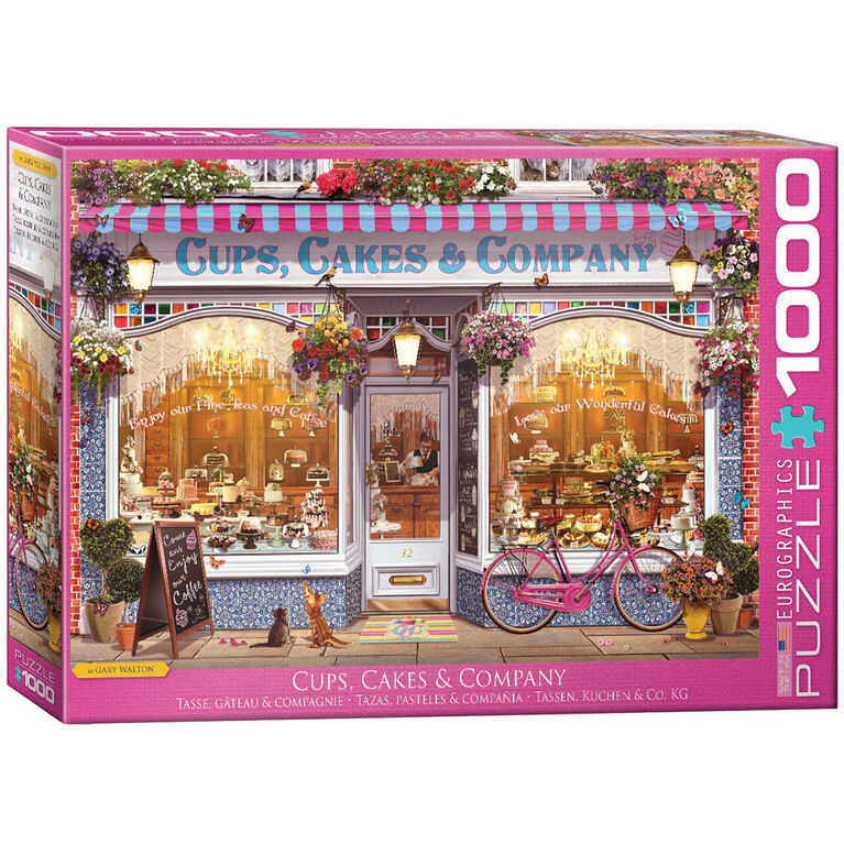 Cups, Cakes & Company 1000 Pc Puzzle