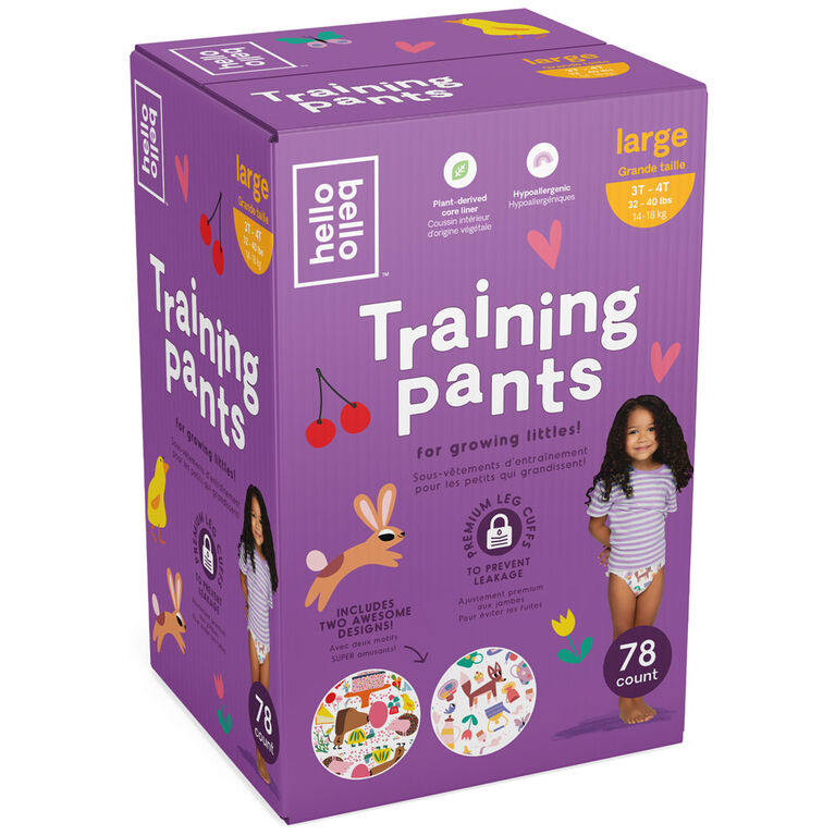 Hello Bello Training Pants Sugar/Tea 3T - 4T