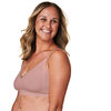 Basics par Bravado Soutien-gorge de grossesse et d’allaitement à une épaisseur, Mink, Grande