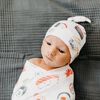 Copper Pearl Baja Top Knot Hat