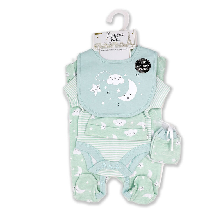 Rock A Bye Baby Uni 5 Piece In The Sky 3-6M