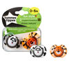 Tommee Tippee 2-Pack 0-6 Months Fun Style Pacifier - Orange