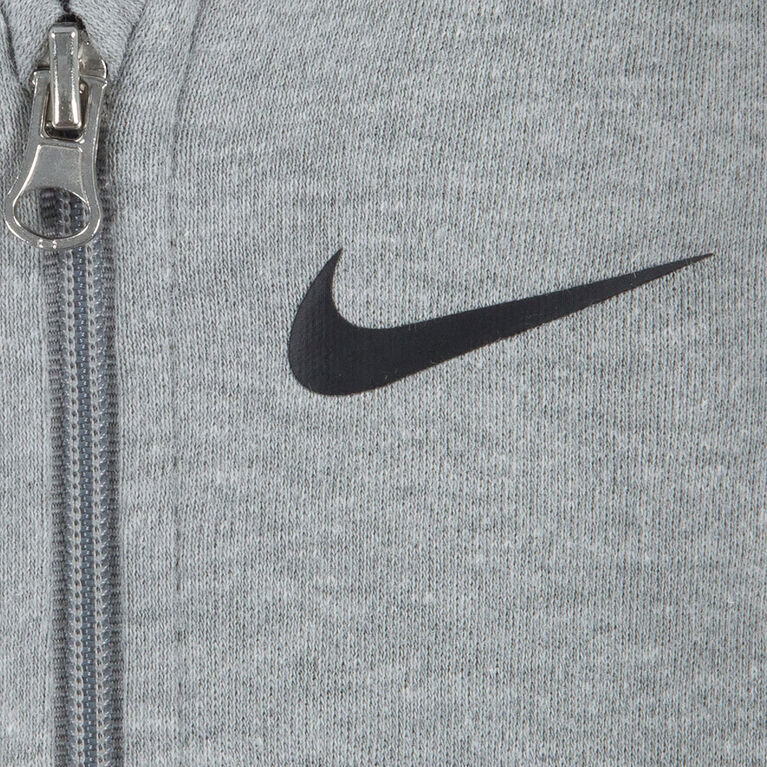 Nike Footed Coverall - Dark Grey Heather - 3 Months