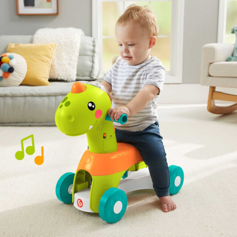 Fisher-Price Paradise Pals Roll and Roar Dino