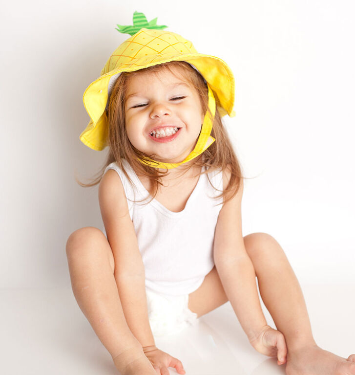 Chapeau de soleil pour bébé UPF50+ Ananas