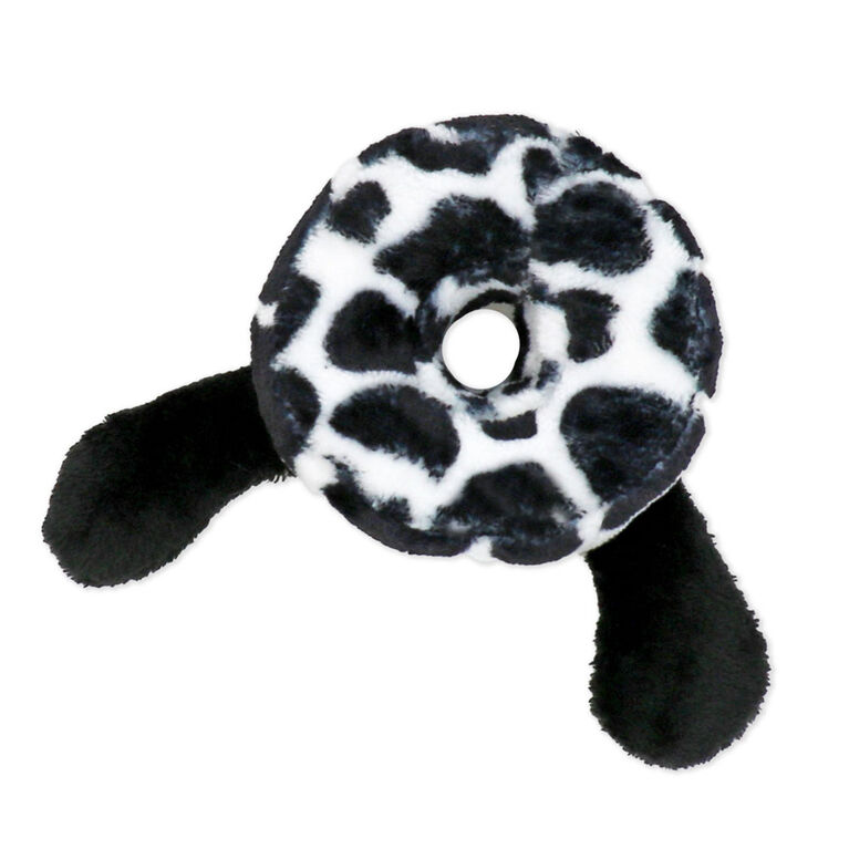 Bab & Tot Plush stacking activity toy: black cow