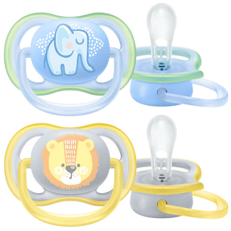 Philips Avent Ultra Air Pacifier, 0-6 months (SCF244/21)