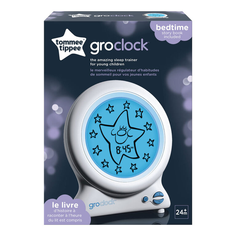 Horlorge d'Entraînement de Réveil Tommee Tippee Groclock pour Enfant, 24m+
