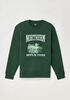 Northern Reflections Crewneck H&eacute;ritage avec Huard pour Adultes, Vert
