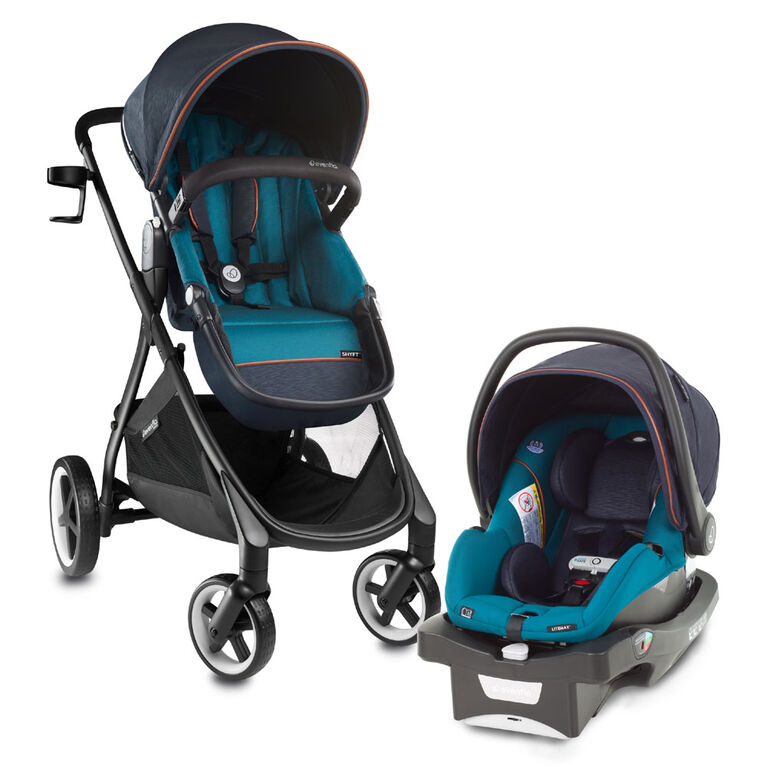 Evenflo Gold Shyft Modular Travel System-Sapphire - R Exclusive